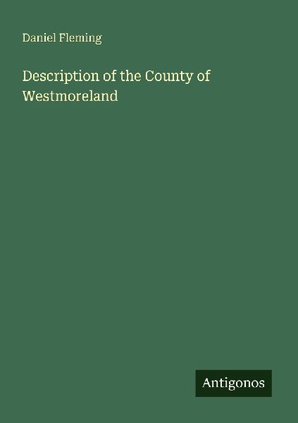Description of the County of Westmoreland