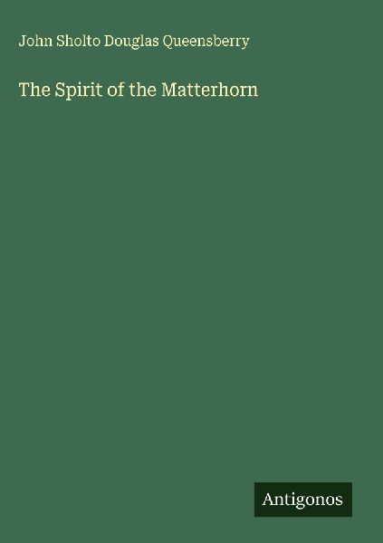 The Spirit of the Matterhorn