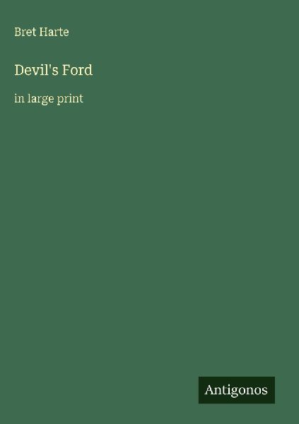 Devils Ford: in large print