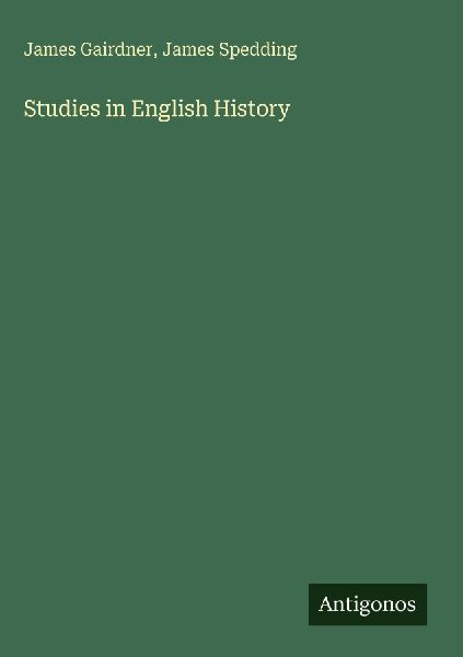 Studies in English History