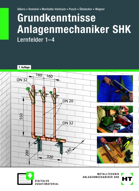 Grundkenntnisse Anlagenmechaniker SHK: Lernfelder 1-4