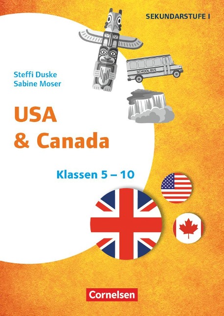 Themenhefte Fremdsprachen SEK - Englisch - Klasse 5-10: USA & Canada - Kopiervorlagen