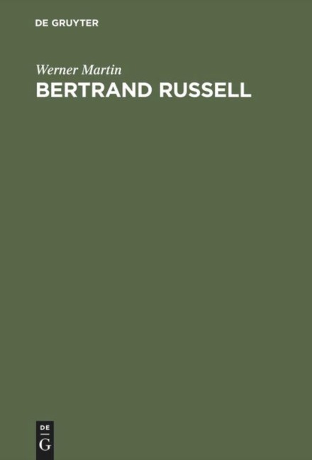 Bertrand Russell: A bibliography of his writings / Eine Bibliographie seine Schriften; 1895-1976