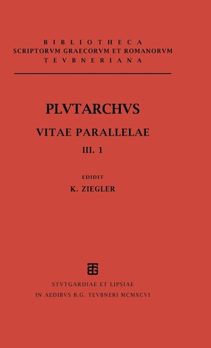Plutarchi Vitae parallelae