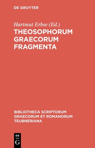 Theosophorum Graecorum Fragmenta