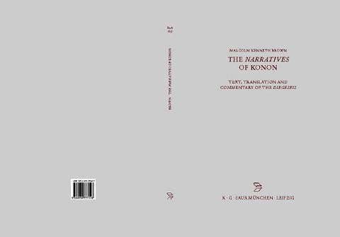 The Narratives of Konon: Text, Translation and Commentary of the Diegeseis