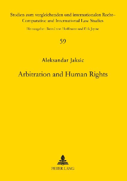 Arbitration and Human Rights