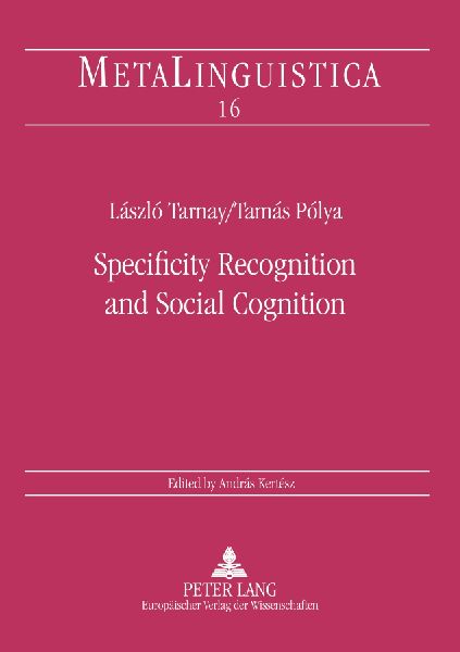 Specificity Recognition and Social Cognition
