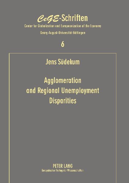 Agglomeration and Regional Unemployment Disparities: A Theoretical Analysis with Reference to the European Union