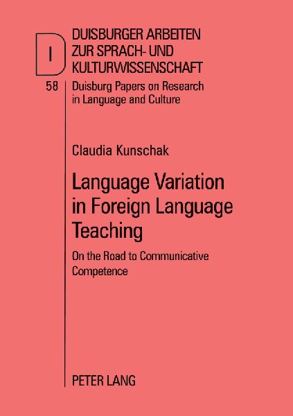 Language Variation in Foreign Language Teaching: On the Road to Communicative Competence