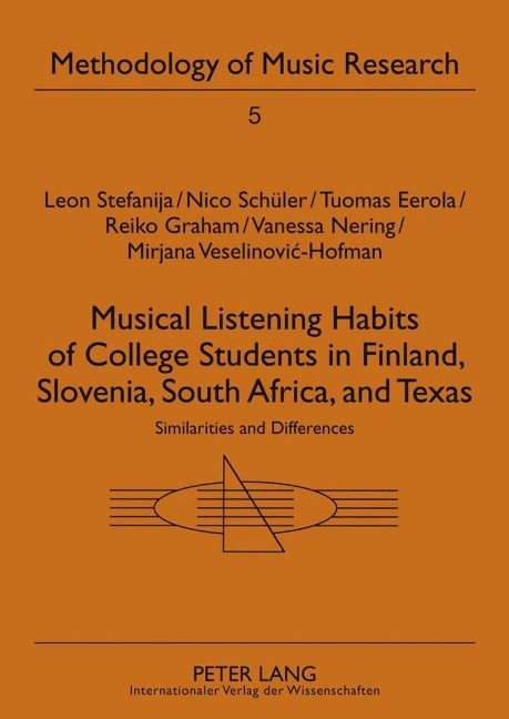 Musical Listening Habits of College Students in Finland, Slovenia, South Africa, and Texas: Similarities and Differences