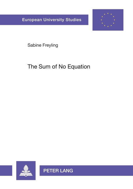 The Sum of No Equation