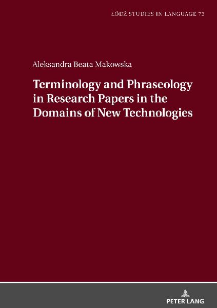 Terminology and Phraseology in Research Papers in the Domains of New Technologies