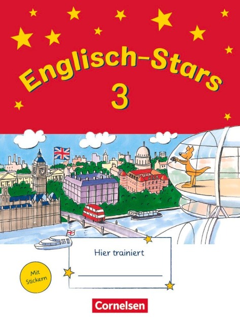Englisch-Stars 3. Schuljahr. Übungsheft: Übungsheft - Mit Lösungen