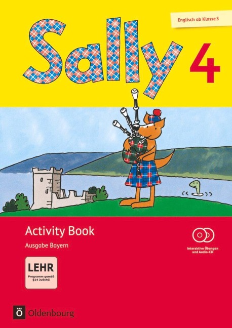 Sally 4. Jahrgangsstufe - Ausgabe Bayern - Activity Book mit interaktiven Übungen: Mit CD-ROM, Audio-CD und Portfolio-Heft