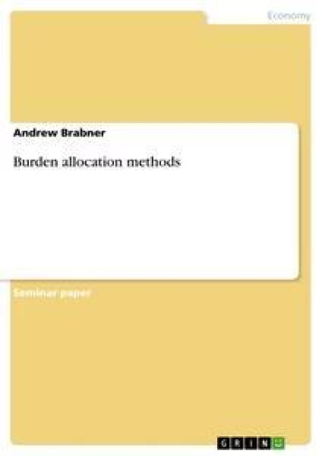 Burden allocation methods