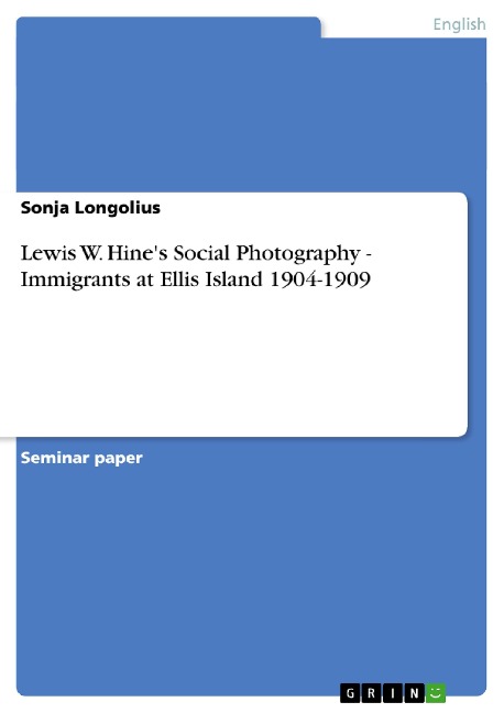 Lewis W. Hines Social Photography - Immigrants at Ellis Island 1904-1909