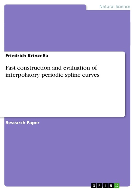 Fast construction and evaluation of interpolatory periodic spline curves