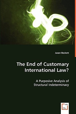 The End of Customary International Law?