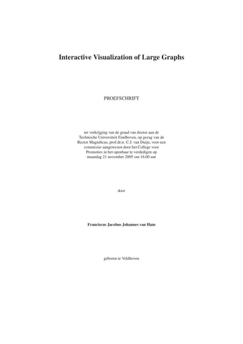Interactive Visualization of Large Networks: Technical challenges and practical applications