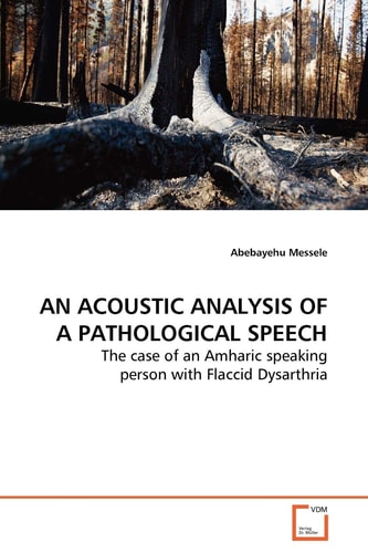 An Acoustic Analysis of a Pathological Speech The Case of an Amharic Speaking Person with Flaccid Dysarthria