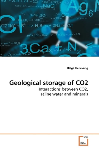 Geological storage of CO2: Interactions between CO2, saline water and minerals