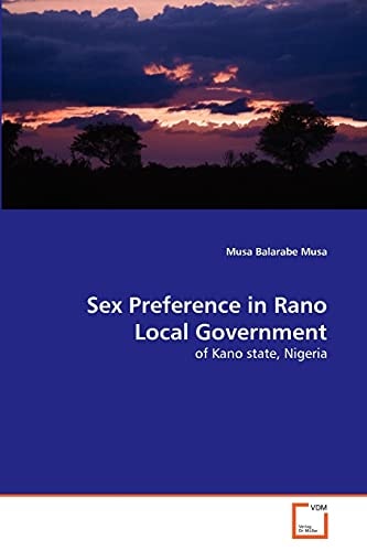 Sex Preference in Rano Local Government: of Kano state, Nigeria