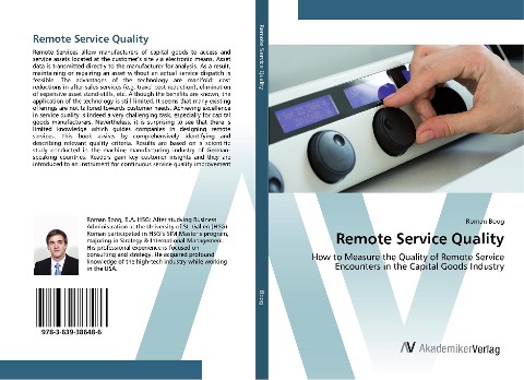 Remote Service Quality: How to Measure the Quality of Remote Service Encounters in the Capital Goods Industry