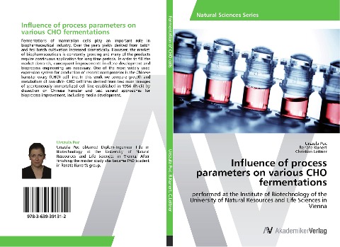 Influence of process parameters on various CHO fermentations: performed at the Institute of Biotechnology of the University of Natural Resources and Life Sciences in Vienna