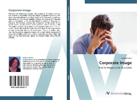 Corporate Image: And its Impact prior to a Crisis