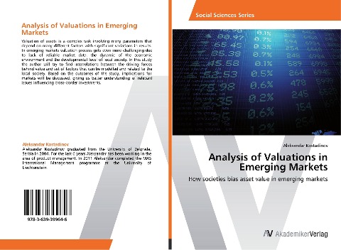 Analysis of Valuations in Emerging Markets: How societies bias asset value in emerging markets