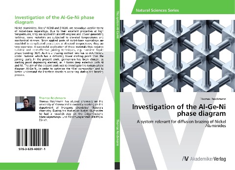 Investigation of the Al-Ge-Ni phase diagram: A system relevant for diffusion brazing of Nickel Aluminides