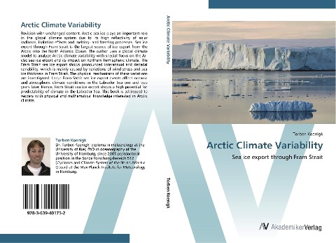 Arctic Climate Variability: Sea ice export through Fram Strait