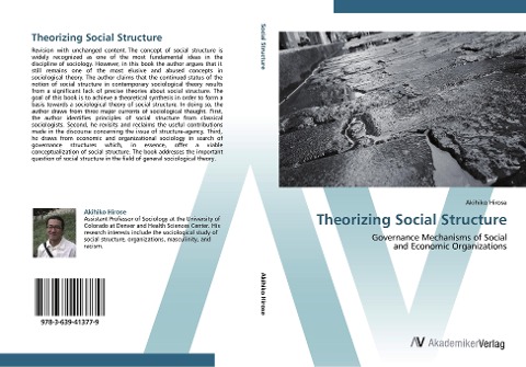 Theorizing Social Structure: Governance Mechanisms of Social  and Economic Organizations