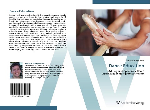 Dance Education: Adding Writing to Your Dance  Curriculum as an Expressive Process