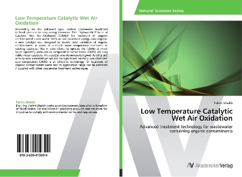 Low Temperature Catalytic Wet Air Oxidation: Advanced treatment technology for wastewater containing organic contaminants
