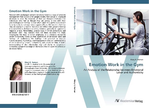 Emotion Work in the Gym: An Analysis of the Relationship between Emotional Labor and Authenticity