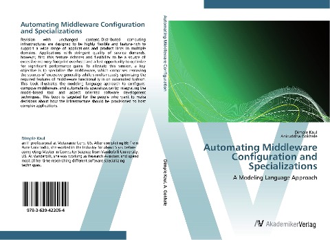 Automating Middleware Configuration and Specializations: A Modeling Language Approach
