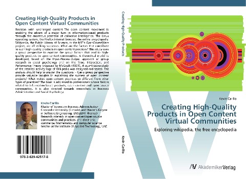 Creating High-Quality Products in Open Content Virtual Communities: Exploring wikipedia, the free encyclopedia