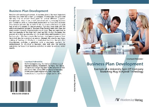 Business Plan Development: Example of a University Spin Off Company Marketing Plug-In Hybrid Technology