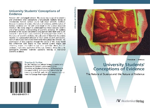 University Students Conceptions of Evidence: The Nature of Science and the Nature of Evidence