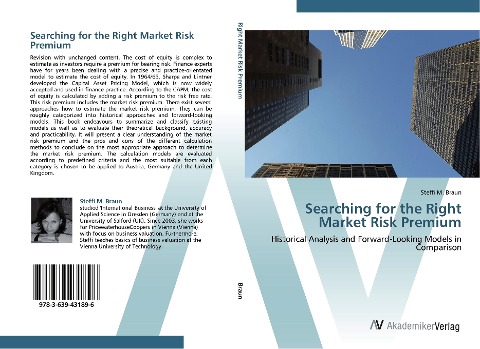 Searching for the Right Market Risk Premium: Historical Analysis and Forward-Looking Models in Comparison
