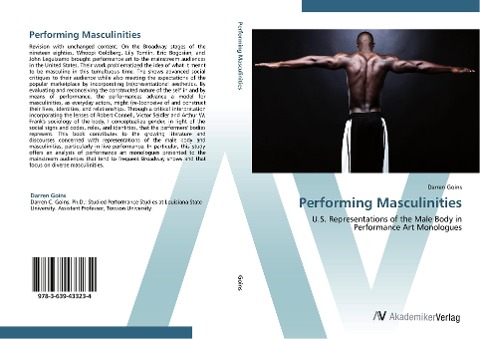 Performing Masculinities: U.S. Representations of the Male Body in Performance Art Monologues