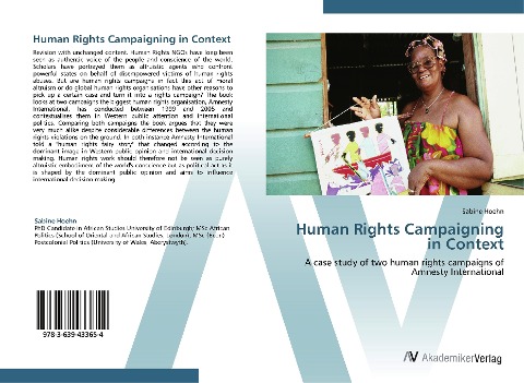 Human Rights Campaigning in Context: A case study of two human rights campaigns of Amnesty International