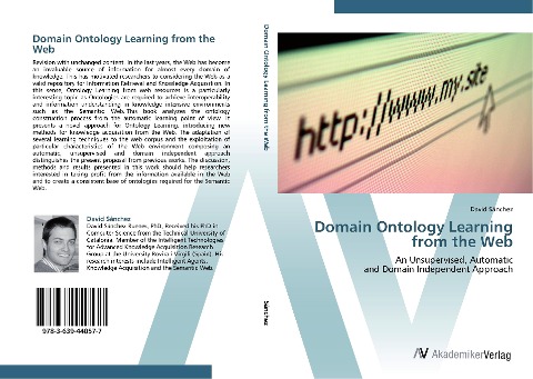 Domain Ontology Learning from the Web: An Unsupervised, Automatic  and Domain Independent Approach