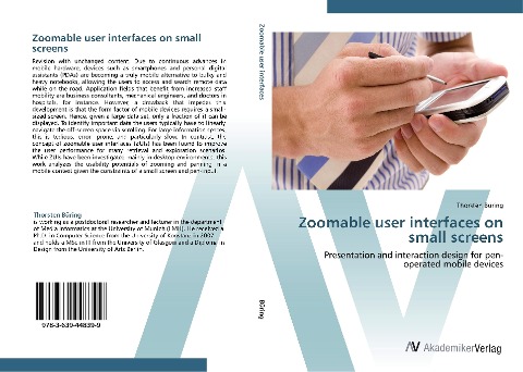 Zoomable user interfaces on small screens: Presentation and interaction design for pen-operated mobile devices