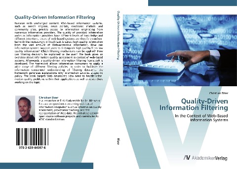 Quality-Driven  Information Filtering: In the Context of Web-Based  Information Systems