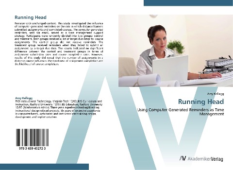 Running Head: Using Computer Generated Reminders as Time Management