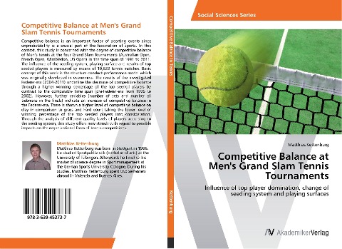 Competitive Balance at Men's Grand Slam Tennis Tournaments: Influence of top player domination, change of seeding system and playing surfaces