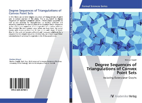 Degree Sequences of Triangulations of Convex Point Sets: Including Outerplanar Graphs